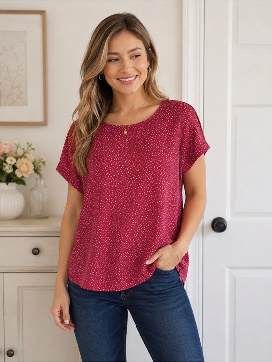 LC Lauren Conrad Tops - LC Lauren Conrad Pink Blouse